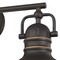 Westinghouse Fixture Wall 60W 3-Light Boswell ORB High-Lights Frosted Prismatic Lens 6116200 - alternate 8